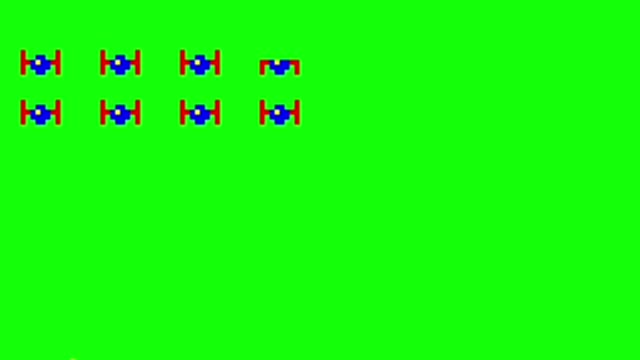 TRS80 COLOR COMPUTER GAME GALACTIC ATTACK