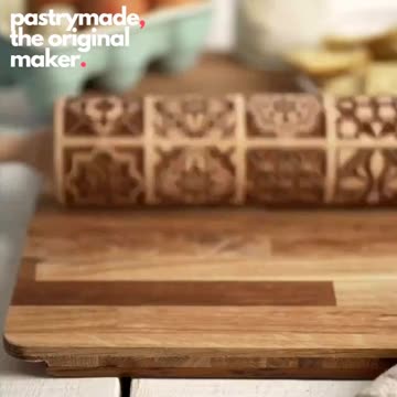 Embossing Baking Cookies Biscuit Fondant Cake Patterned Roller