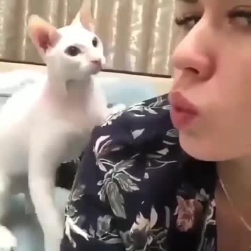 When you expect a kiss but