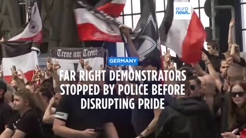 Far-right protest stopped by German police before it could even begin at Leipzig Pride