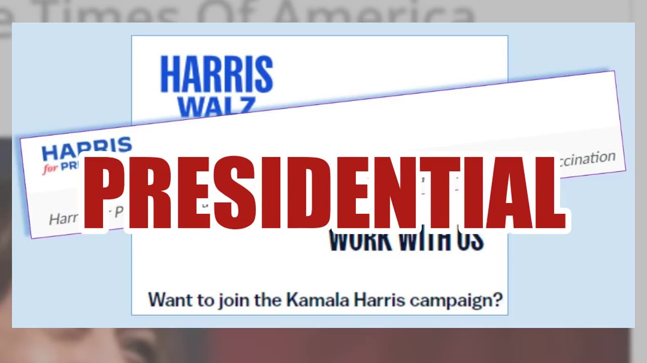 Fact Check: Kamala Harris Did NOT Unveil National COVID Vaccine Mandate -- Just Campaign Employees