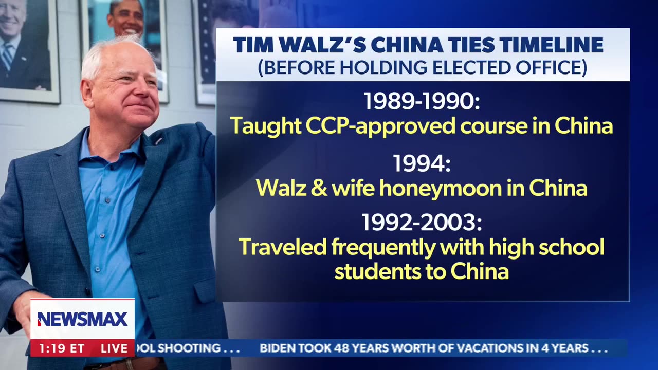 Tim Walz's Love of CCP Comes Back to Haunt Him