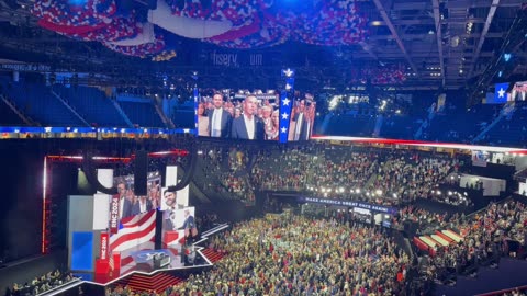 RNC convention- JD Vance being nominated