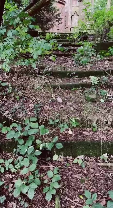 Deep in Scottish woodland lies this old Chapel and Crypt.