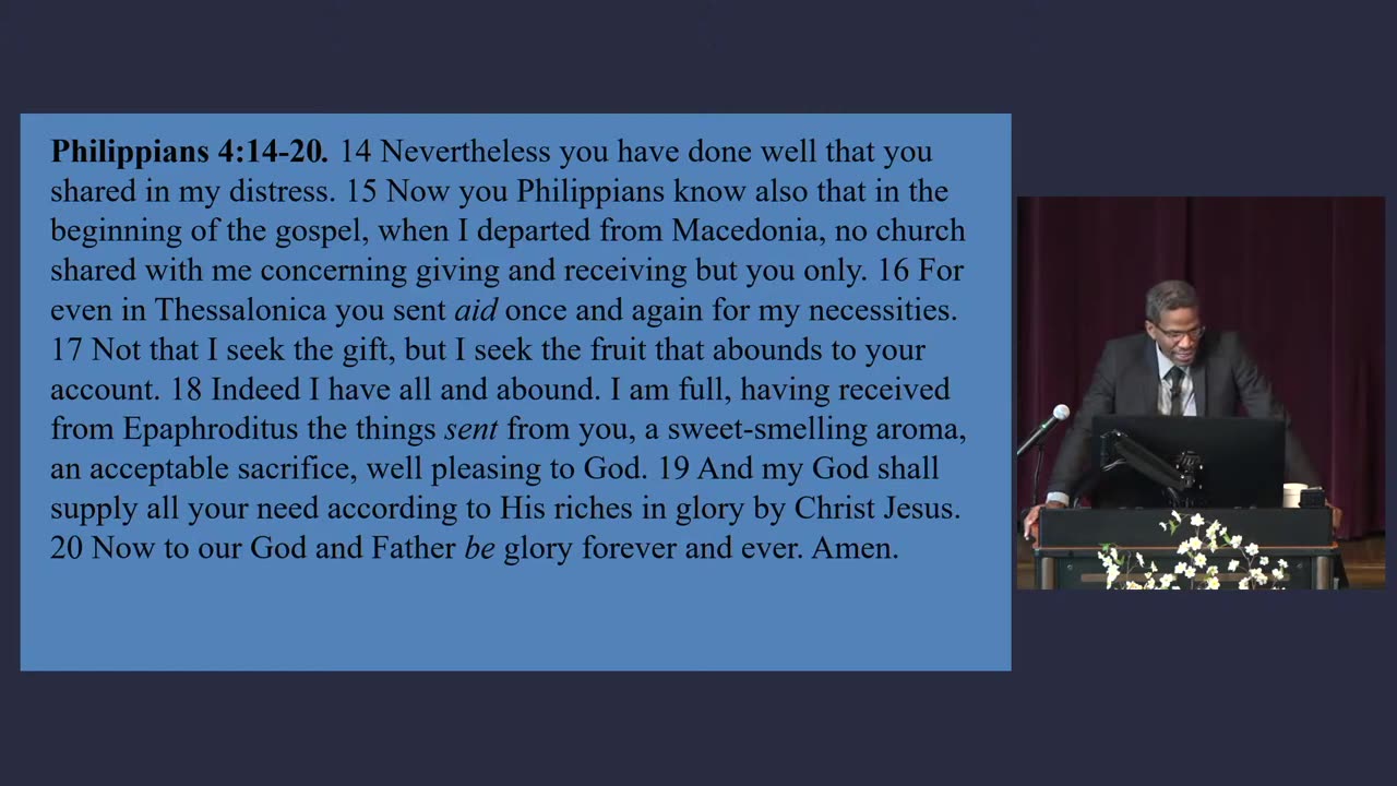 Will You Hear From The Lord, “Well Done, Thou Good And Faithful Servant?" (Phil. 4:14-20)