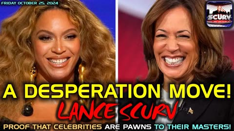 BEYONCE' BACKS KAMALA HARRIS: THE CELEBRITY PUPPET MASTERS AT WORK | LANCESCURV