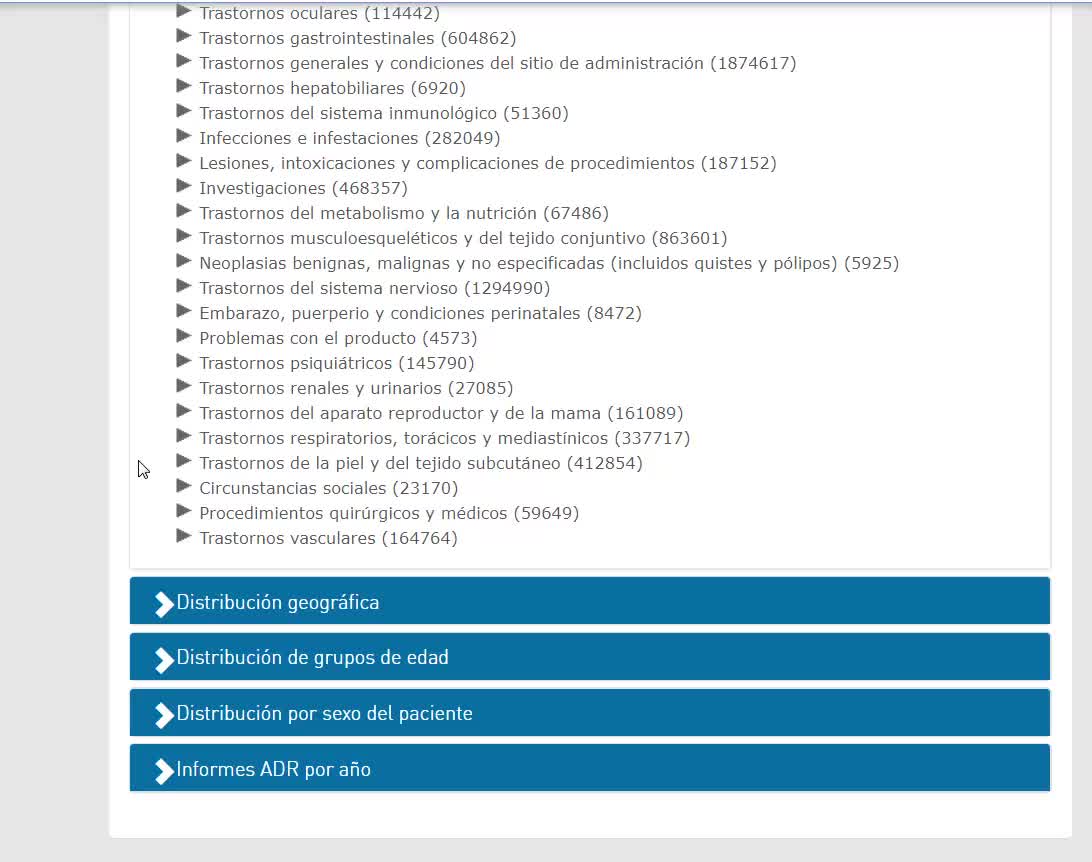 EFECTOS NEGATIVOS DE INYECCION ESPERIMENTAL CONTRA COVID-19