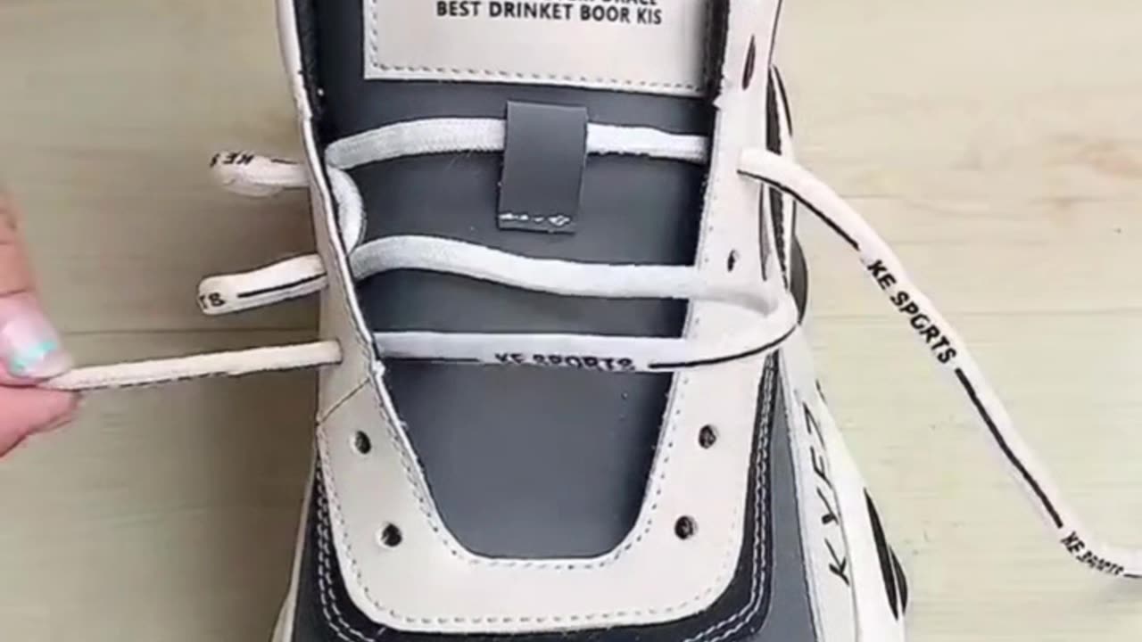 Easy technique Shoe laces