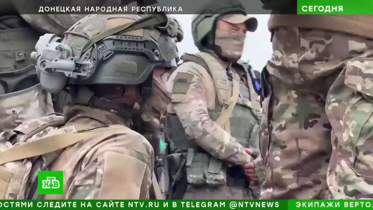 A Russian news channel report on how assault sappers are being trained