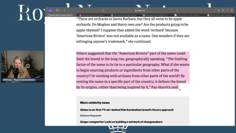 Meghan Markle #American Riviera Orchard a Trainwreck 2 Weeks In? Endless Trademarks But No Products