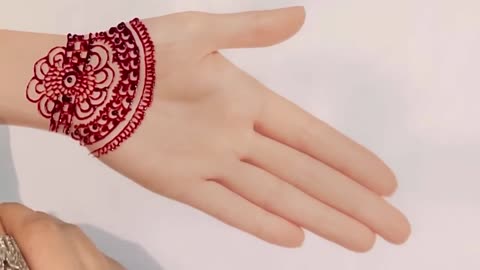 simple mehndi design beautiful mehndi design
