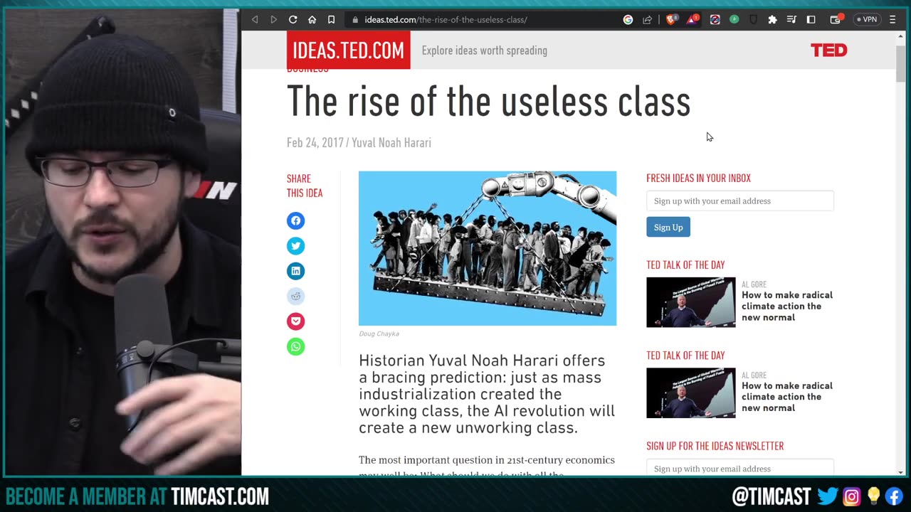 Famous Youtuber SHOCKED That Leftists Want To END HUMANITY, Democrats Are A Death Cult