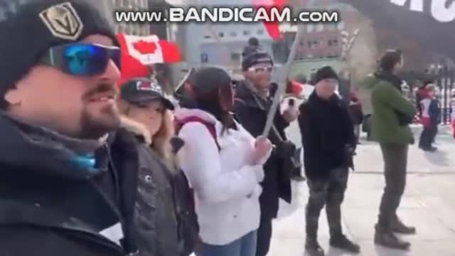 Fuck Trudeau Flag Forbidden