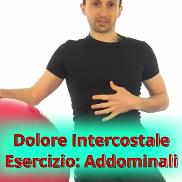 Esercizio di Addominali per il Dolore Intercostale