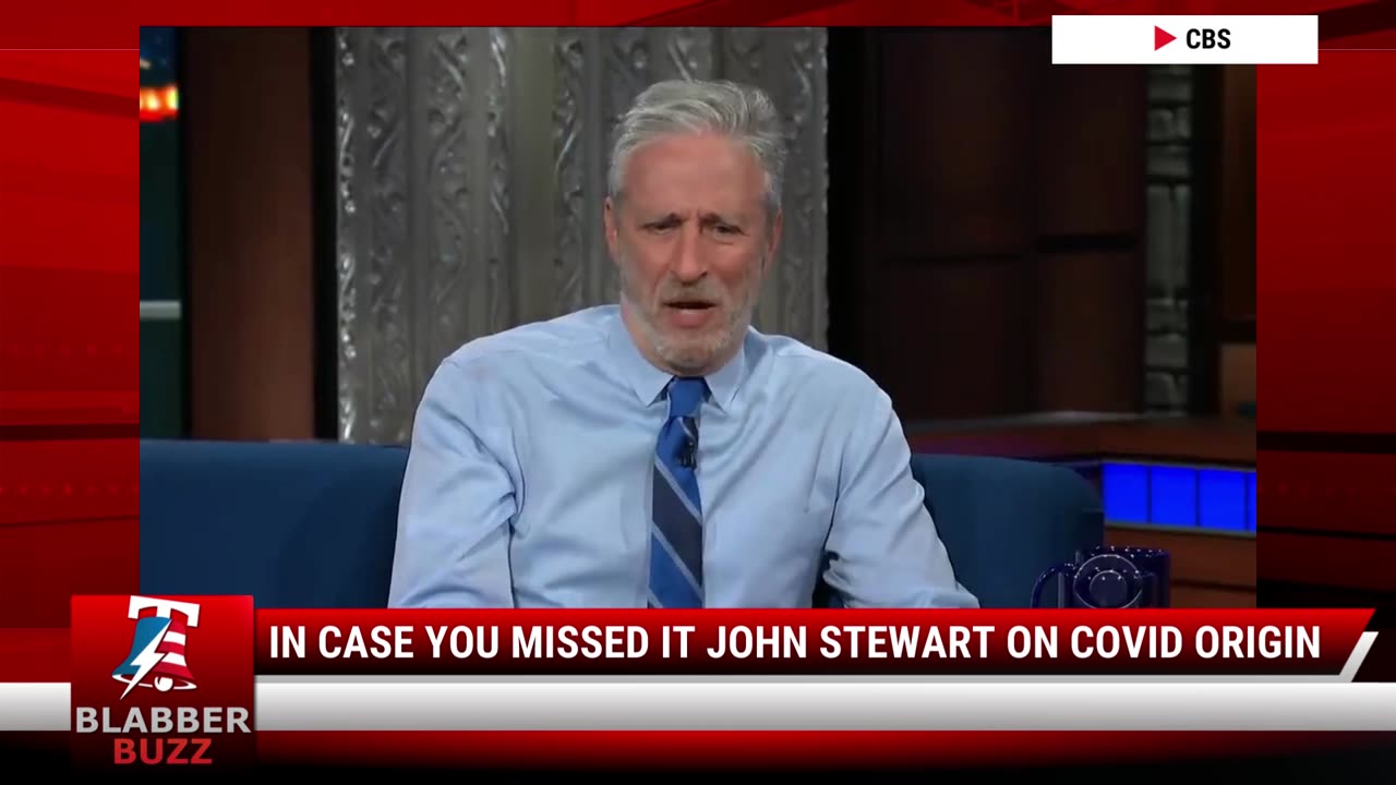 In Case You Missed It John Stewart On COVID Origin