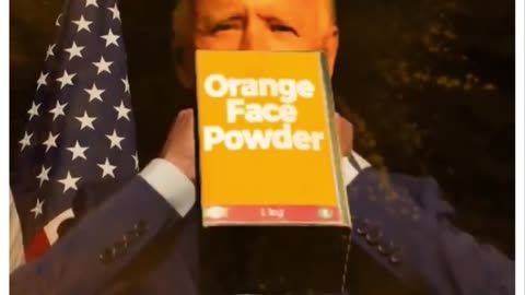 Orange Face Powder😂🤣