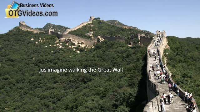 view and Travel and walk along the great wall of China #2 view