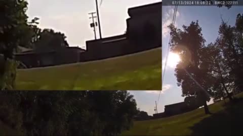 New Video of Thomas Crooks Jumping from Roof to Roof at 6:07pm…