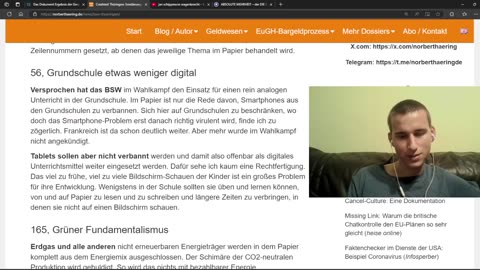 So schlecht ist die Einigung von BSW und CDU in Thüringen! Norbert Häring zeigt auf!