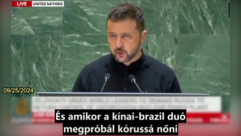 【HU】Zelenszkij megkérdőjelezi Kína és Brazília „valódi érdekeit” az ukrajnai békéért