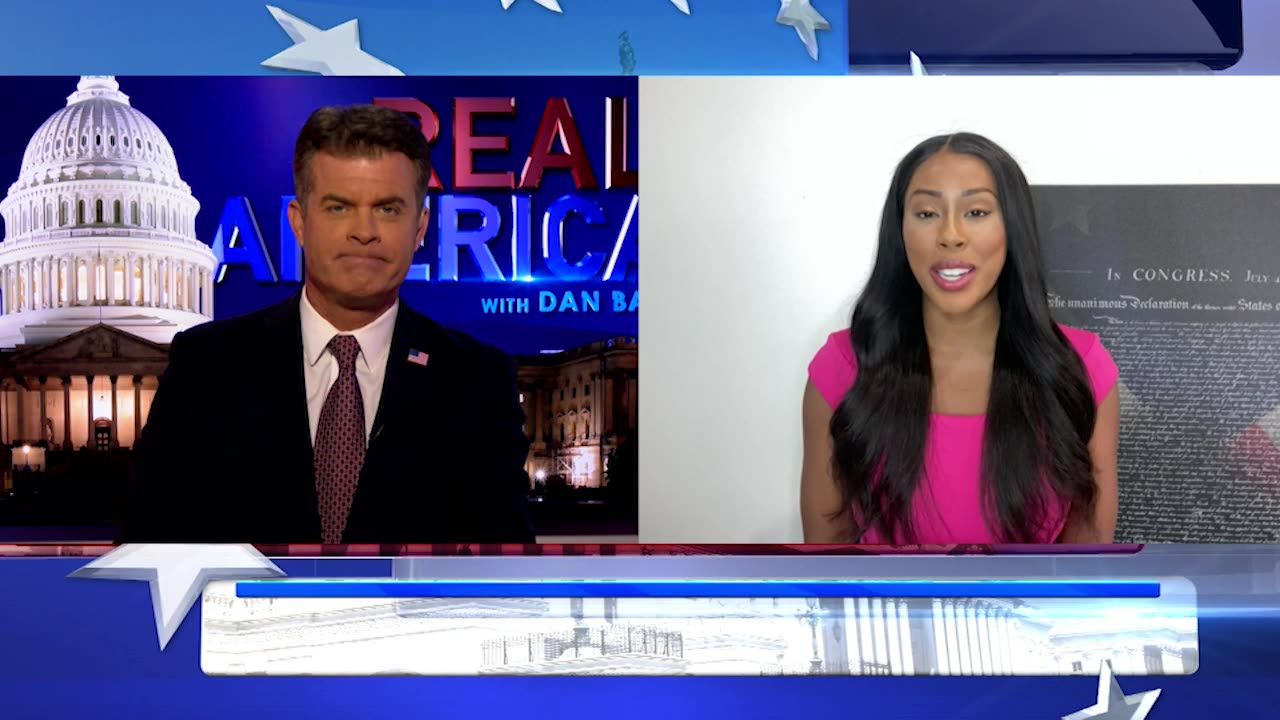 REAL AMERICA -- Dan Ball W/ Kimberly Klacik, BLM Won't Support Kamala, 7/26/24