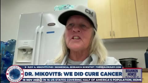 Dr. Judy Mikovits Tells Brannon Howse That Cancer Has Been Cured