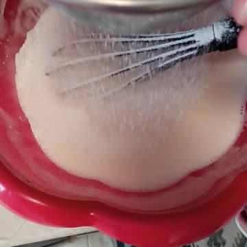 Adding flour gradually part 8