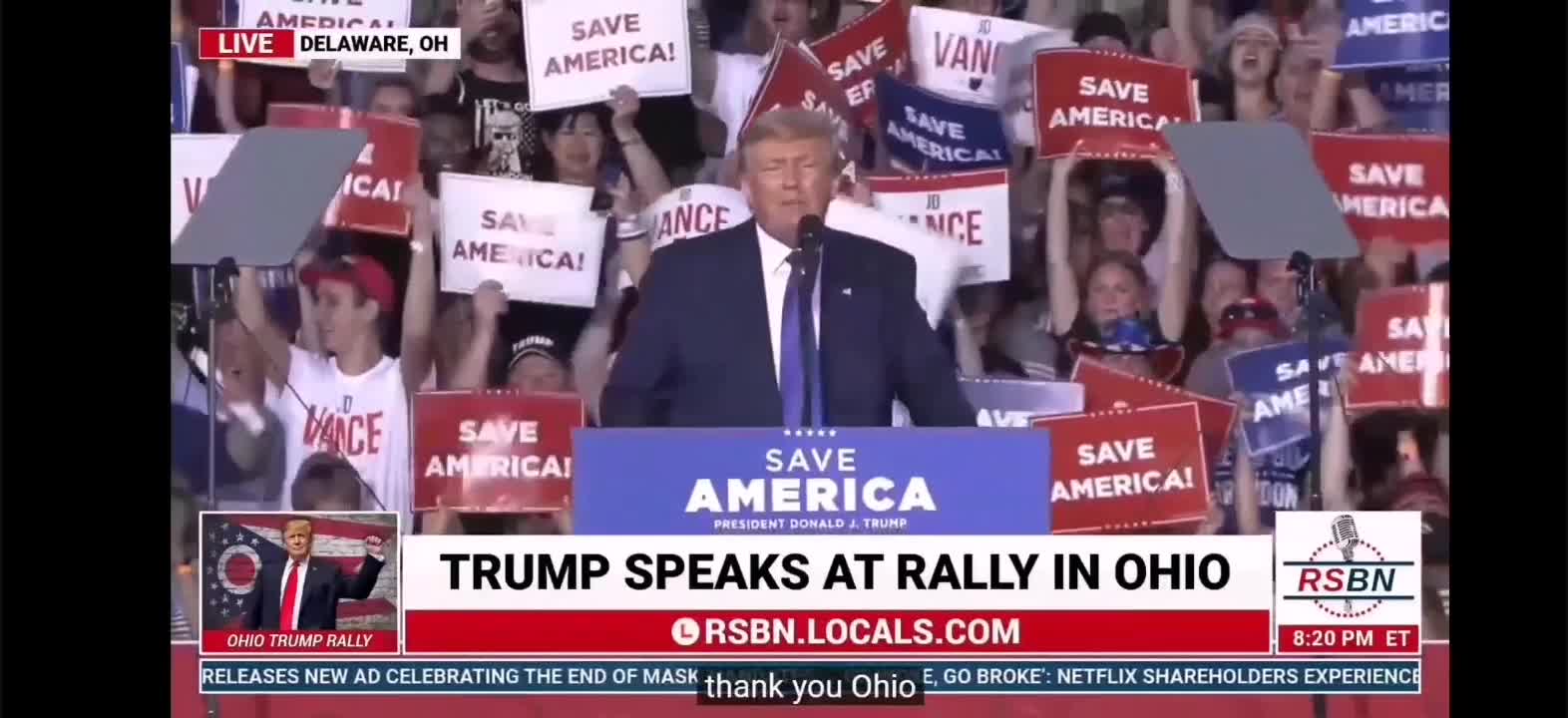 President DONALD J.TRUMP rally in Delaware, OH 23.04.2022 ( Русский перевод)