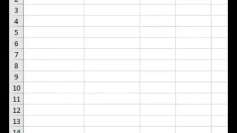 Automatic serial Number in Excel