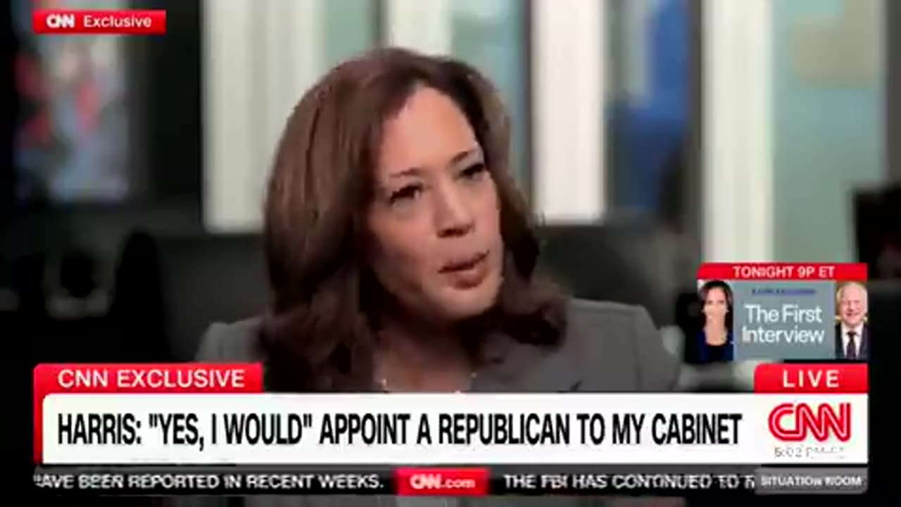 Kamala Harris Wants To Appoint 'A Republican' to Her Cabinet