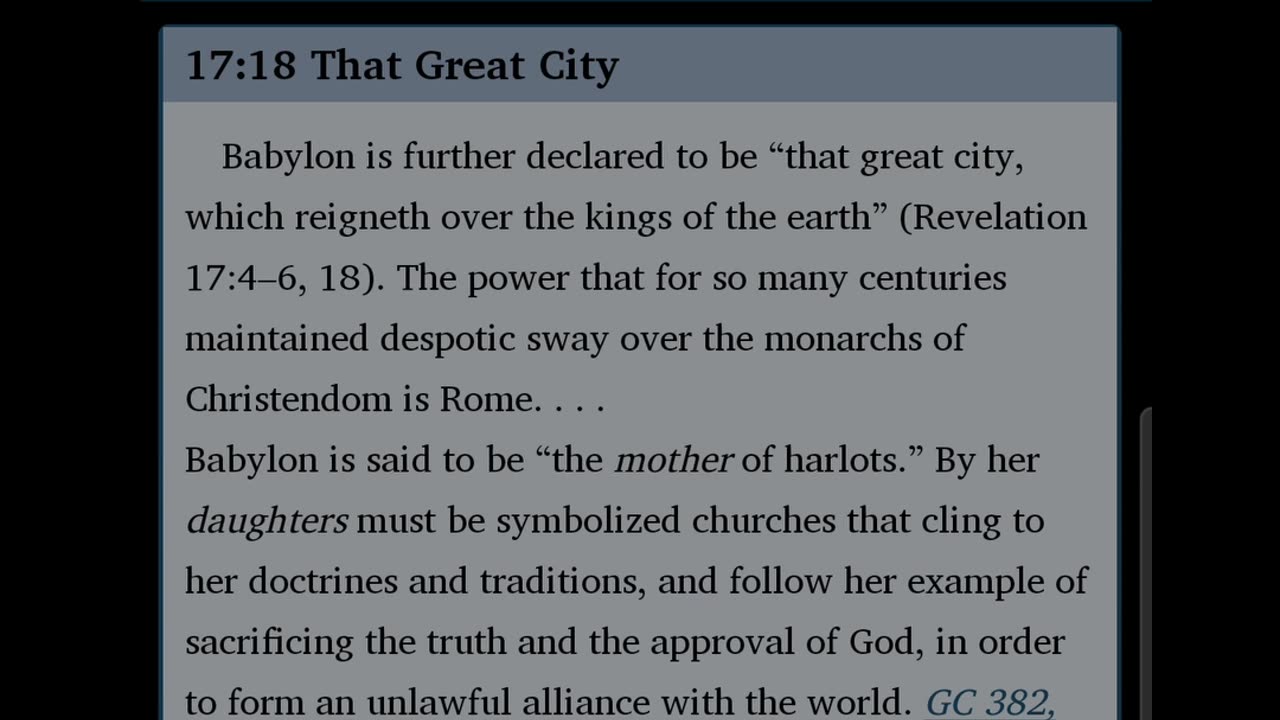 Bible Commentary 120: Revelation 17:18 #biblecommentary #bible