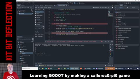 Learning GODOT by making a sailorsc0rpi0 game
