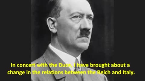 Adolf Hitler’s Appeal for Peace (1939)