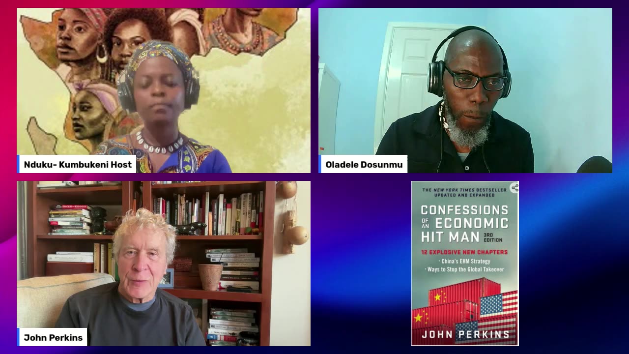 The Alkebulan Awakening Series #24: Confessions of an Economic Hit Man with John Perkins