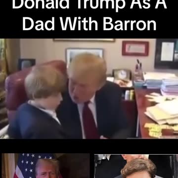 Donald Trump As a Dad With Barron 😍🇺🇸 #donaldtrump #trump #shorts