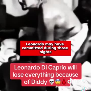 Leonardo DiCaprio goes down with Diddy