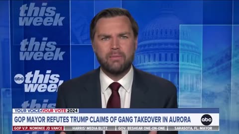 JD Vance - Do you hear yourself? Only a handful of Illegal Alien Gang Members