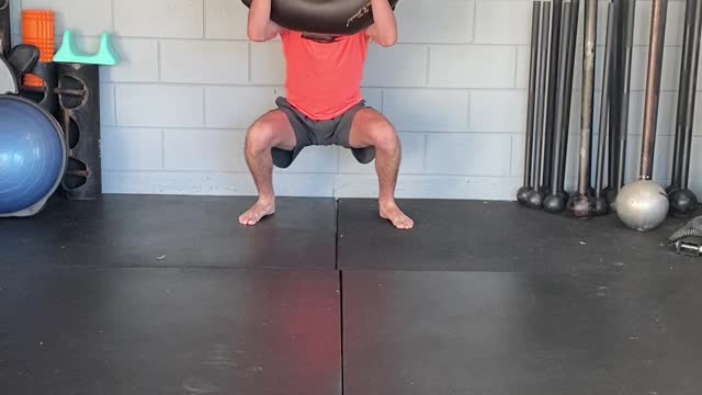 Exercise Technique #3 Bulgarian Bag: Clean to Broad Jump