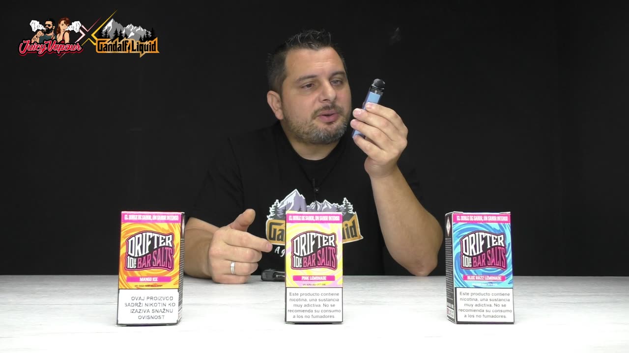 Juice Sauz Drifter niksó ízteszt