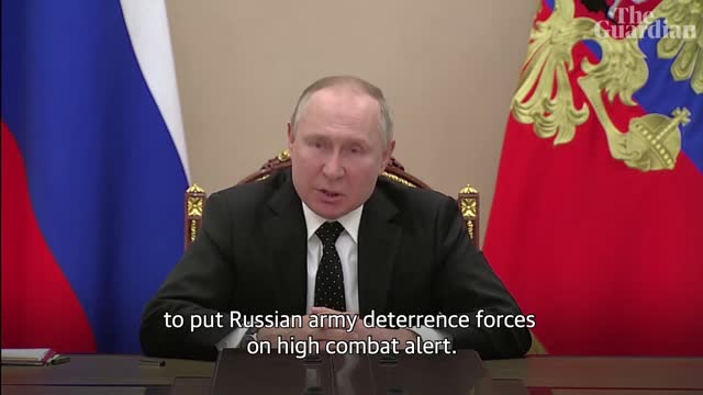 Vladimir Putin puts Russian nuclear forces on high alert