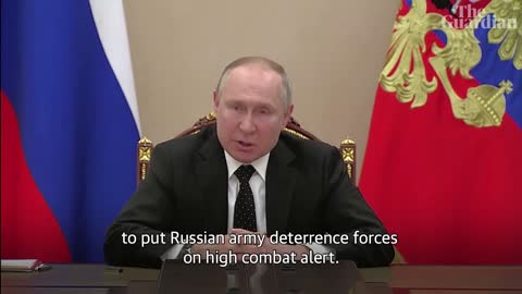 Vladimir Putin puts Russian nuclear forces on high alert