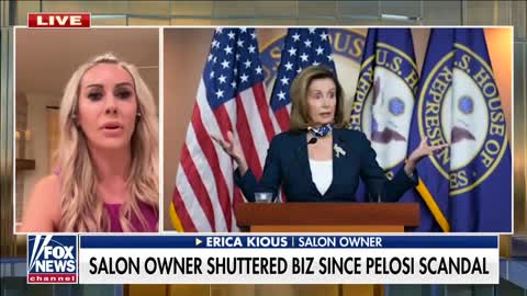 Pelosi lied about salon ‘setup’: business owner