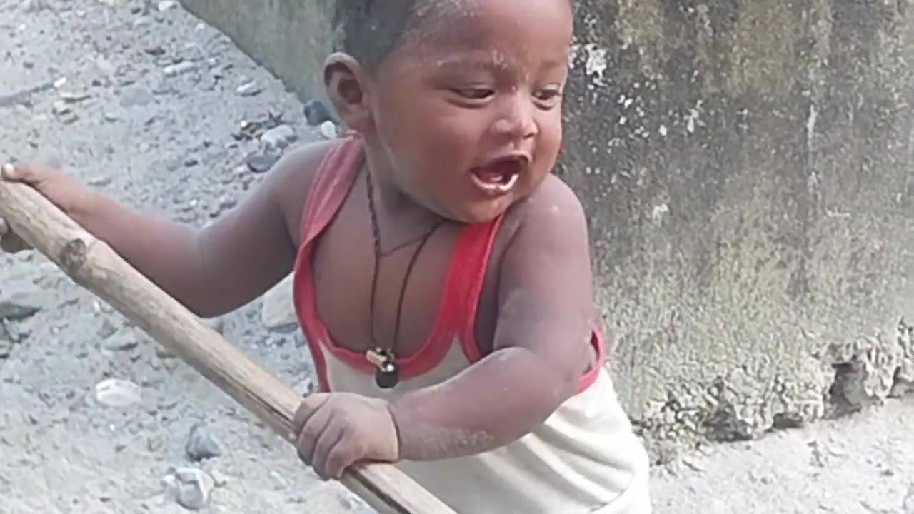 Baby Playing in Mitti #short #shrts #shortvideo #twins #baby #viralvideo #comedy #memes #trending