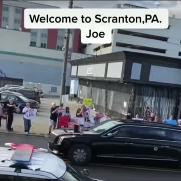 Enthusiasm for Biden on his return to Delaware