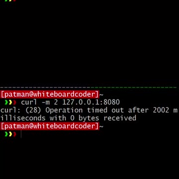 linux: use nc to simulate http server timeout