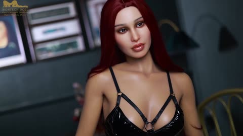 Pia Sexy Red Hair Sex Doll 168cm (B-Cup) by Irontech Doll - Showroom Video