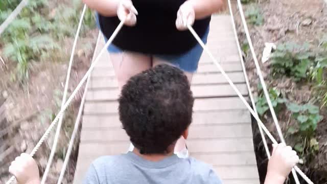 Bridge Terror (Mom vs. Son)