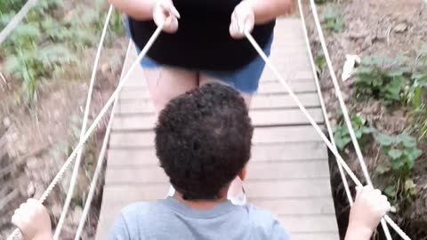 Bridge Terror (Mom vs. Son)