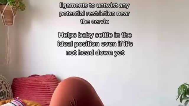 Pregnancy hack for easier labor & delivery