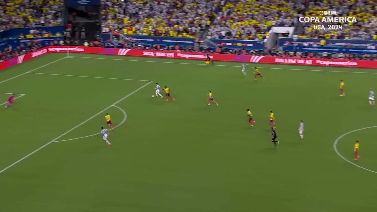 Argentina vs Colombia : 1-0 Copa Final. Champions again